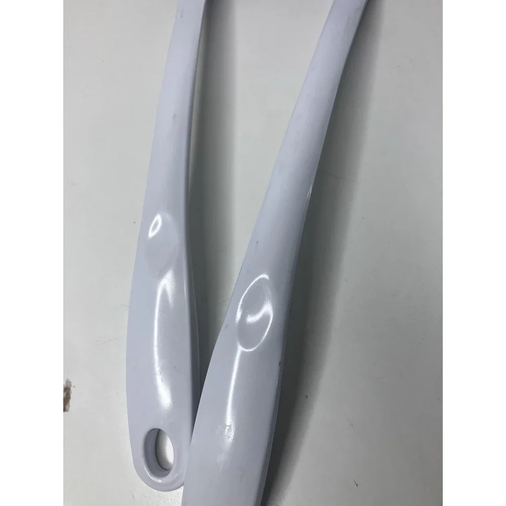 Set of 2 White Cooking‎ Ladles by MELAMINE WARE 660 & 667 Both Over 12